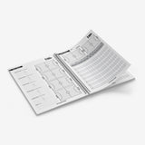 Carnet d'entraînement de football