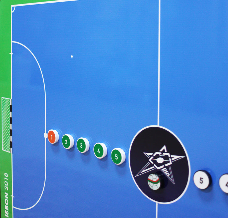 Dressing Room Board Futsal — Tactical boards for sport coaches — SportsTraining