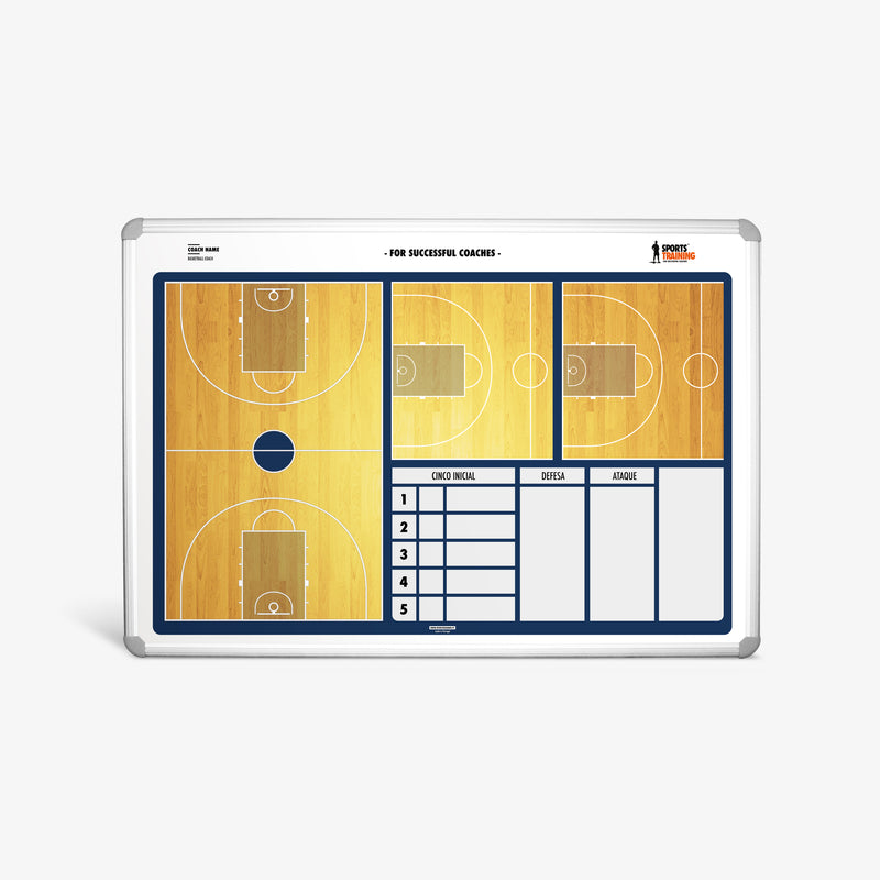 Dressing Room Board Basketball — Tactical boards for sport coaches — SportsTraining